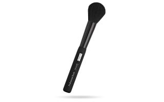 Round blusher brush